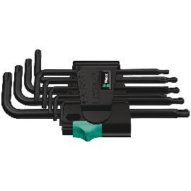 TORX®-Winkelschraubendreher-Satz TX8-TX40, 9-teilig, mit Kugelkopf Produktbild